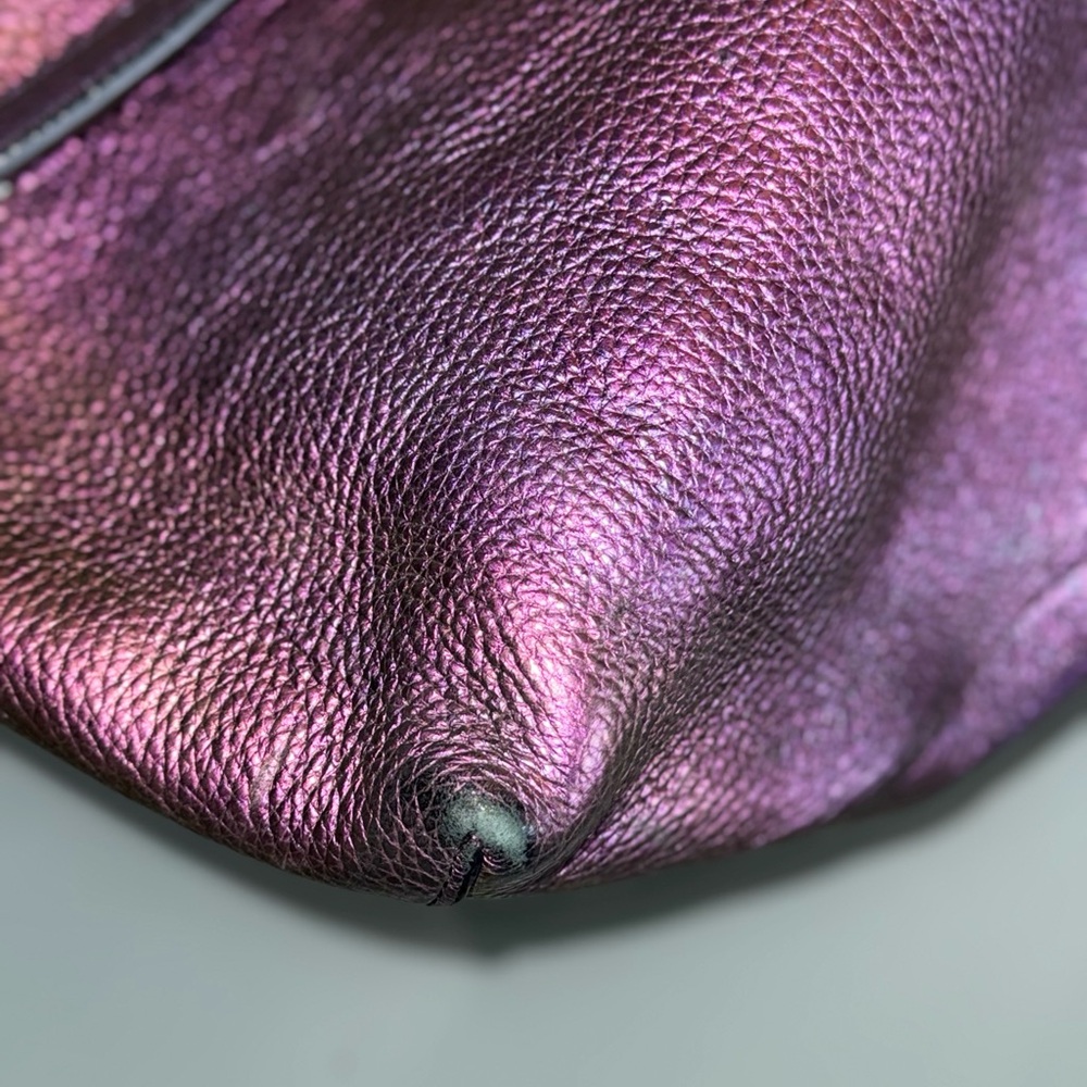 coach iridescent tote/RARE - Picture 4 of 7